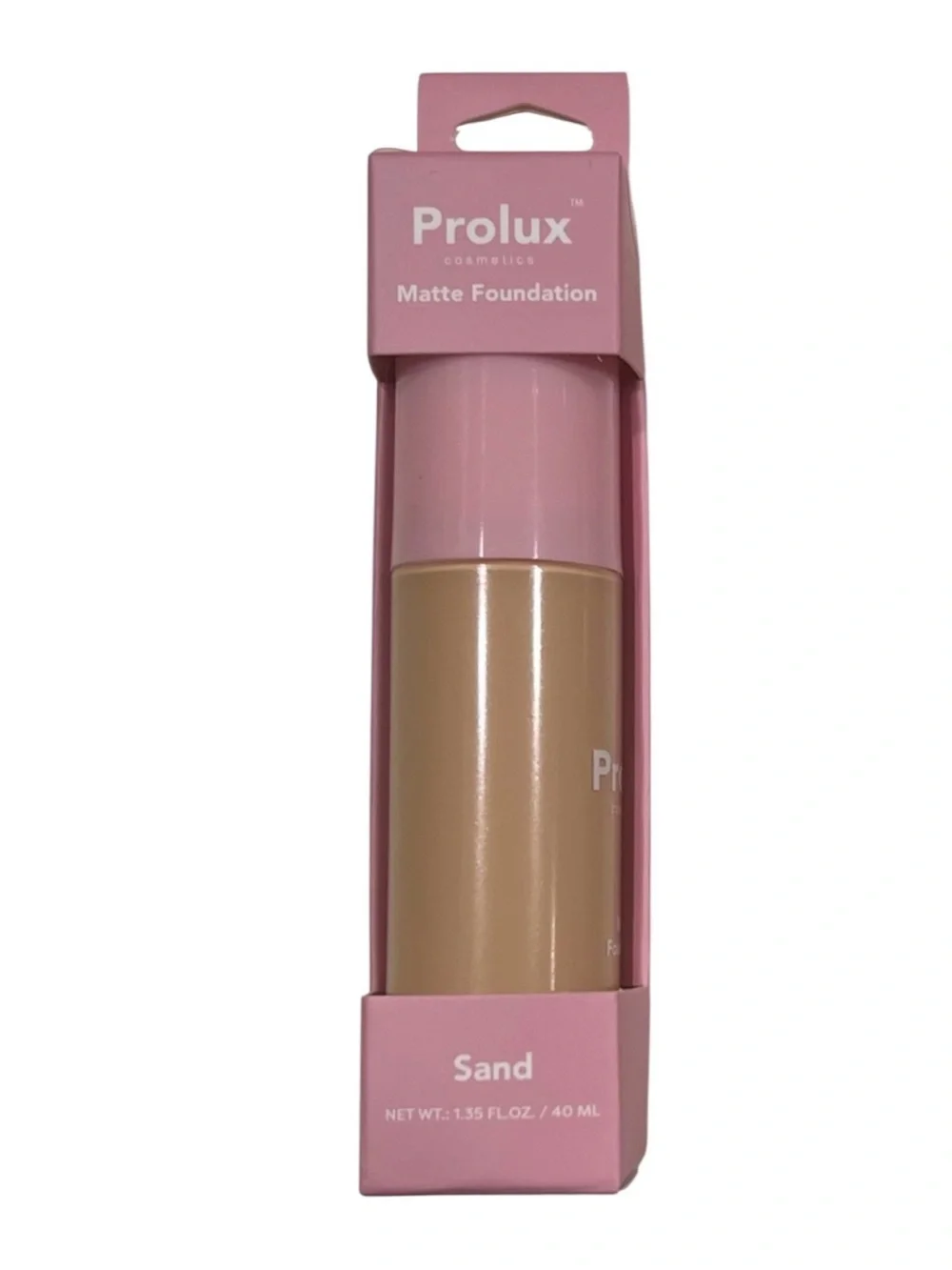 Prolux Matte Foundation Sand NIB New
